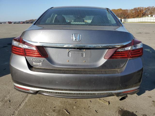 1HGCR2F4XGA000294 - 2016 HONDA ACCORD LX GRAY photo 6