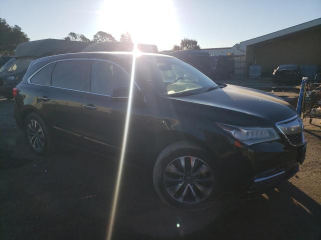 5FRYD4H28EB009640 - 2014 ACURA MDX BLACK photo 4