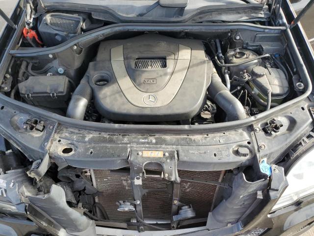 4JGBB8GBXAA611153 - 2010 MERCEDES-BENZ ML 350 4MATIC BLACK photo 12