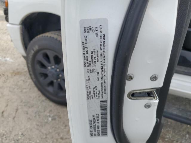 3C6UR5DL7NG394759 - 2022 RAM 2500 BIG HORN/LONE STAR WHITE photo 12