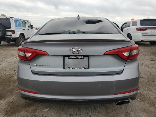 5NPE24AF0FH253129 - 2015 HYUNDAI SONATA SE SILVER photo 6