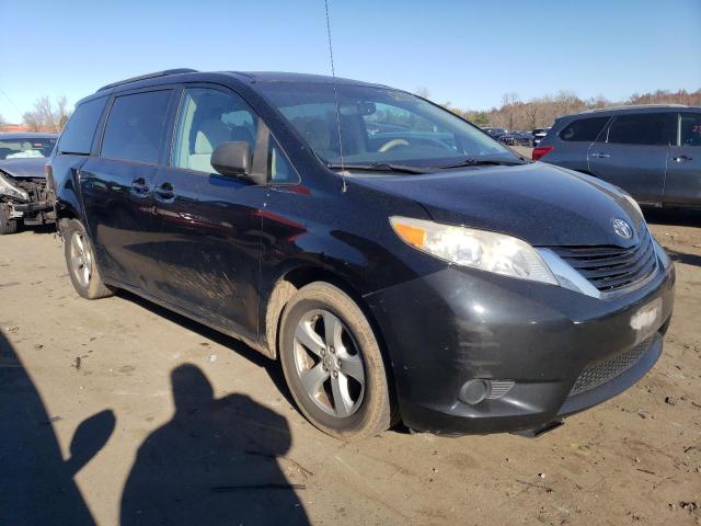 5TDKK3DC5BS102516 - 2011 TOYOTA SIENNA LE BLACK photo 4