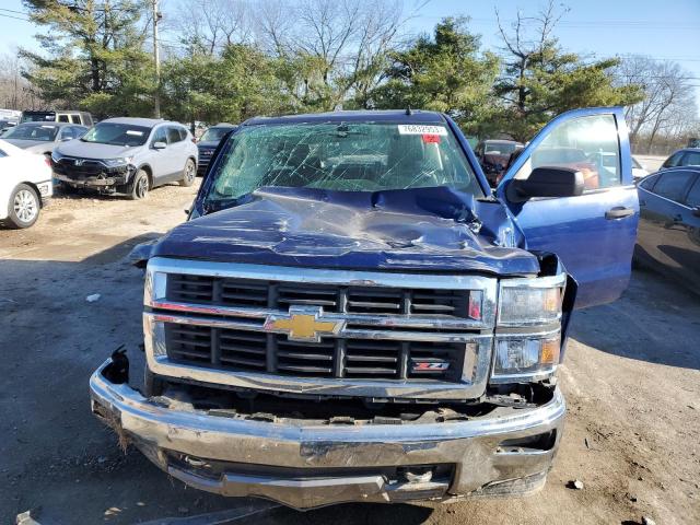 3GCUKREH8EG203722 - 2014 CHEVROLET SILVERADO K1500 LT BLUE photo 11