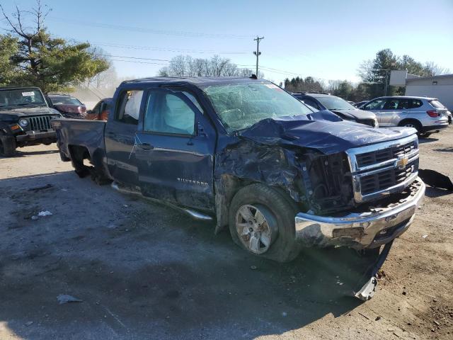 3GCUKREH8EG203722 - 2014 CHEVROLET SILVERADO K1500 LT BLUE photo 4