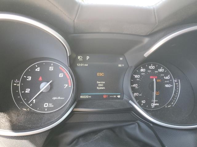 ZASPAKBN9K7C70572 - 2019 ALFA ROMEO STELVIO TI WHITE photo 9