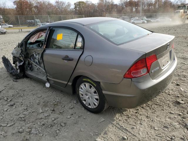 1HGFA16207L000984 - 2007 HONDA CIVIC DX GRAY photo 2