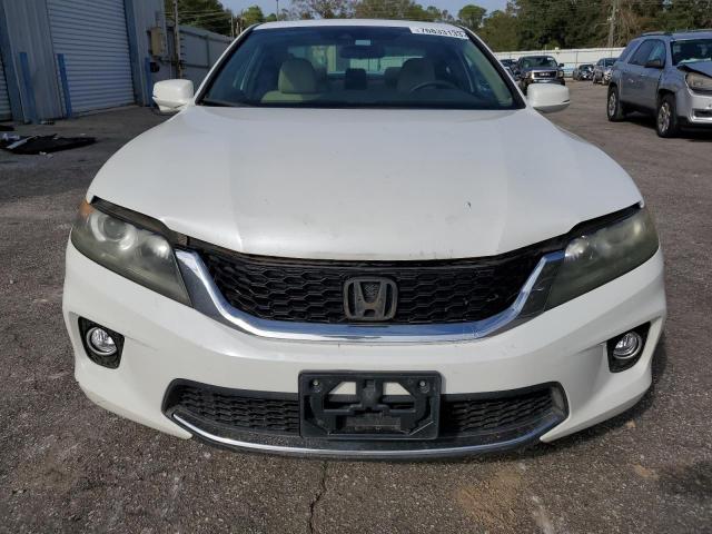 1HGCT1B8XEA014472 - 2014 HONDA ACCORD EXL WHITE photo 5