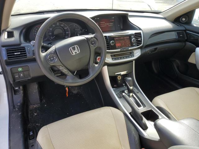 1HGCT1B8XEA014472 - 2014 HONDA ACCORD EXL WHITE photo 8