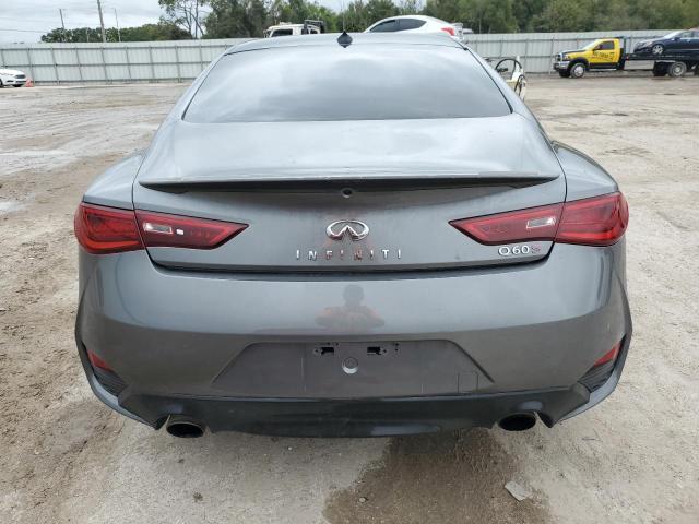 JN1EV7EK3JM341626 - 2018 INFINITI Q60 LUXE 300 GRAY photo 6