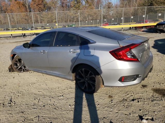 2HGFC2F86KH602458 - 2019 HONDA CIVIC SPORT ნაცრისფერი ფოტო 2