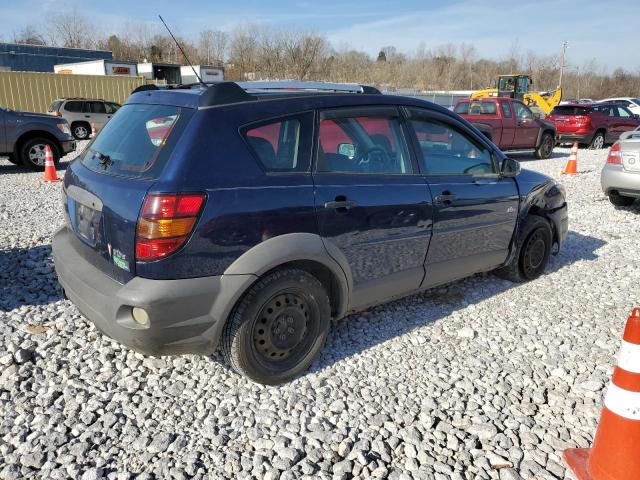 5Y2SL62844Z402806 - 2004 PONTIAC VIBE BLUE photo 3