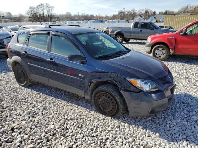 5Y2SL62844Z402806 - 2004 PONTIAC VIBE BLUE photo 4