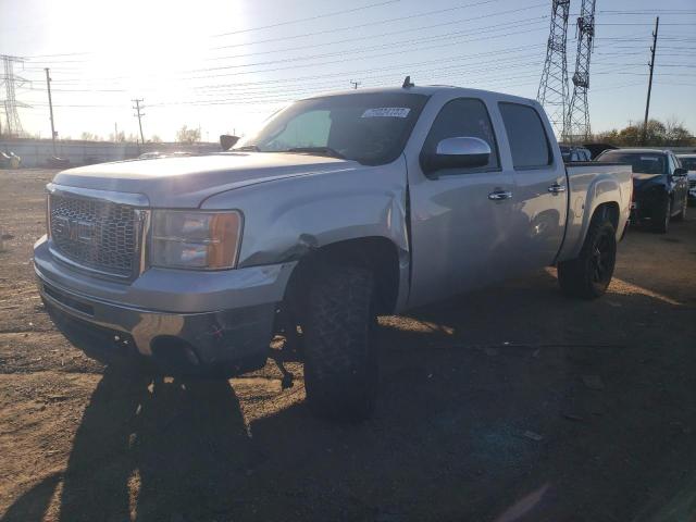 3GTP2VE73DG242682 - 2013 GMC SIERRA K1500 SLE SILVER photo 1