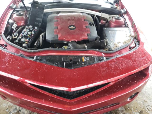 2G1FC3D35D9190468 - 2013 CHEVROLET CAMARO LT RED photo 11