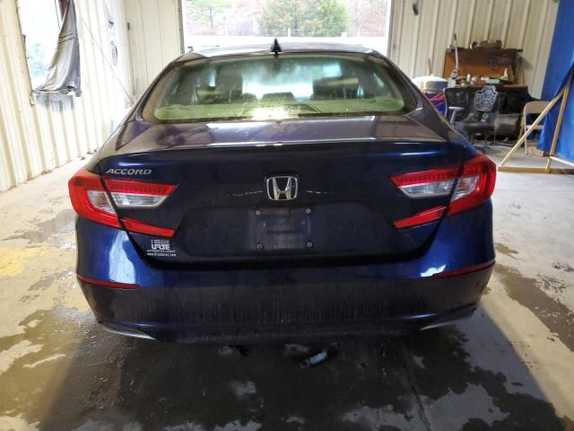 1HGCV1F44LA123475 - 2020 HONDA ACCORD EX BLUE photo 6