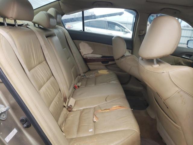 1HGCP368X8A024174 - 2008 HONDA ACCORD EXL GOLD photo 10