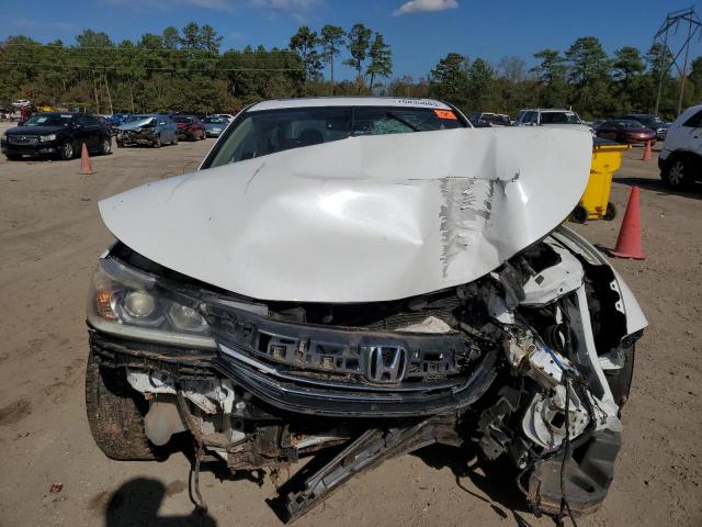 1HGCR2F8XGA216245 - 2016 HONDA ACCORD EXL WHITE photo 5