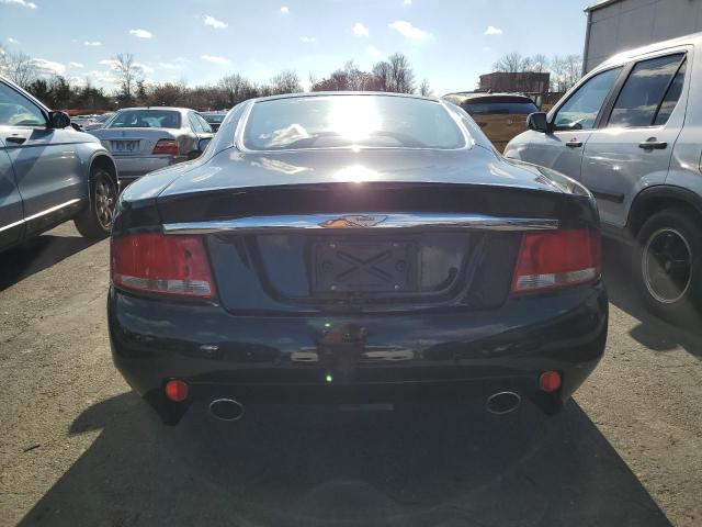 SCFAC23364B501449 - 2004 ASTON MARTIN VANQUISH BLACK photo 6