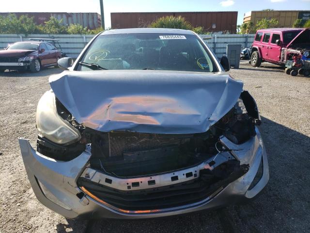 KMHDH6AE3DU016517 - 2013 HYUNDAI ELANTRA CO GS SILVER photo 5