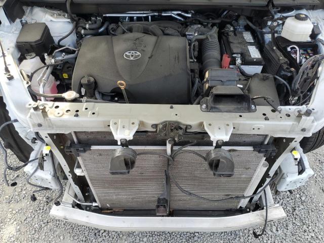 5TDGZRBH9NS591347 - 2022 TOYOTA HIGHLANDER XLE WHITE photo 12