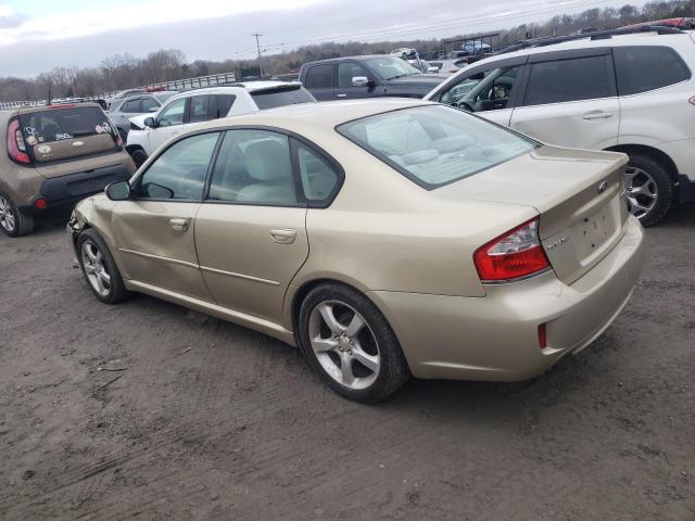 4S3BL616687223197 - 2008 SUBARU LEGACY 2.5I GOLD photo 2