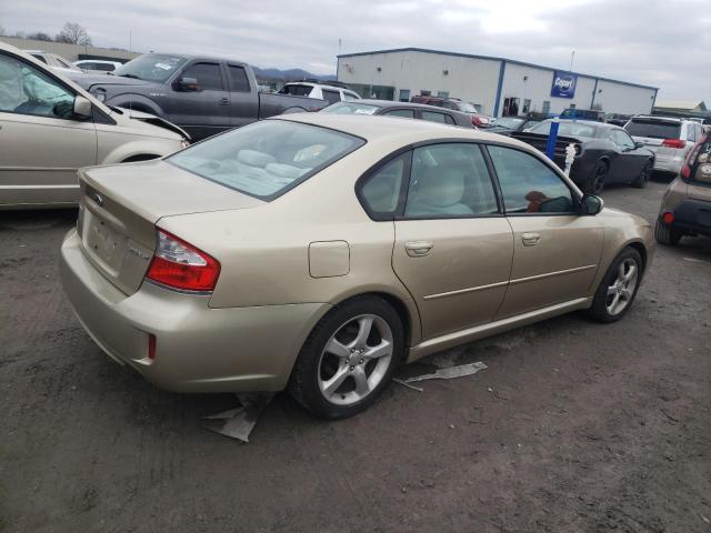 4S3BL616687223197 - 2008 SUBARU LEGACY 2.5I GOLD photo 3