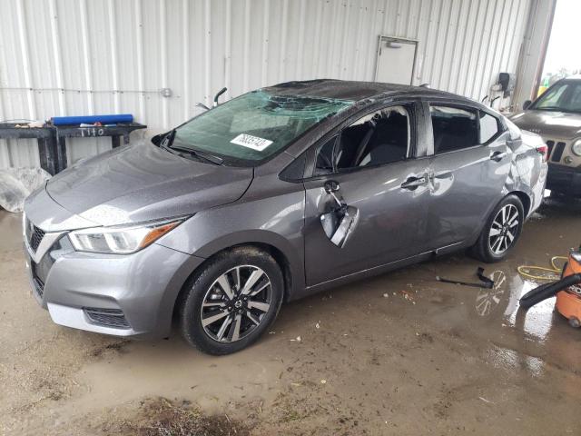 3N1CN8EV5LL871584 - 2020 NISSAN VERSA SV GRAY photo 1