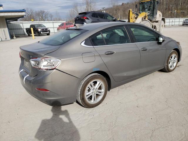 1G1BE5SMXH7125901 - 2017 CHEVROLET CRUZE LT GRAY photo 3