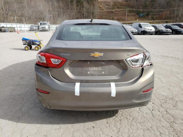 1G1BE5SMXH7125901 - 2017 CHEVROLET CRUZE LT GRAY photo 6