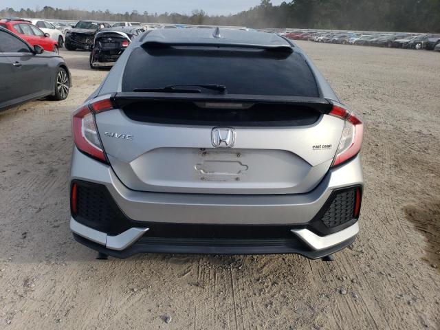 SHHFK7H74HU211499 - 2017 HONDA CIVIC EXL ვერცხლისფერი ფოტო 6