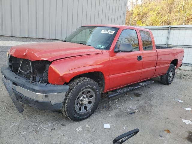 1GCEK19VX7E105419 - 2007 CHEVROLET SILVERADO K1500 CLASSIC RED photo 1