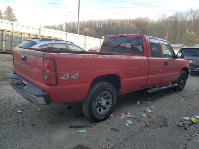 1GCEK19VX7E105419 - 2007 CHEVROLET SILVERADO K1500 CLASSIC RED photo 3