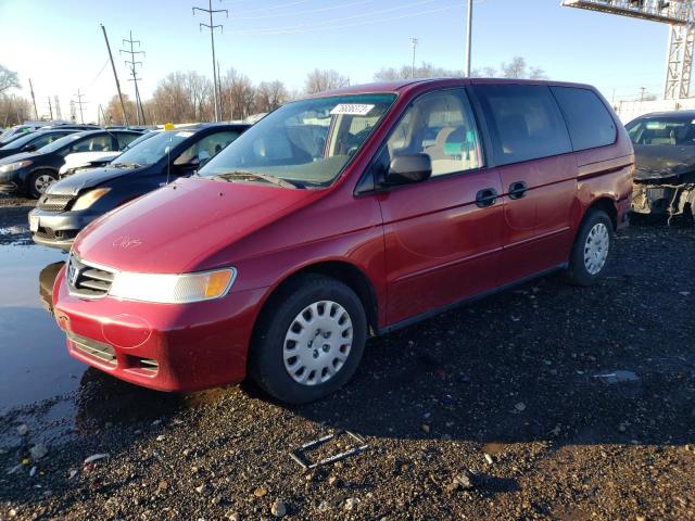 5FNRL18514B142501 - 2004 HONDA ODYSSEY LX MAROON photo 1