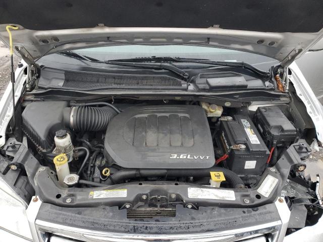 2C4RC1BG1CR252249 - 2012 CHRYSLER TOWN & COU TOURING ვერცხლისფერი ფოტო 11