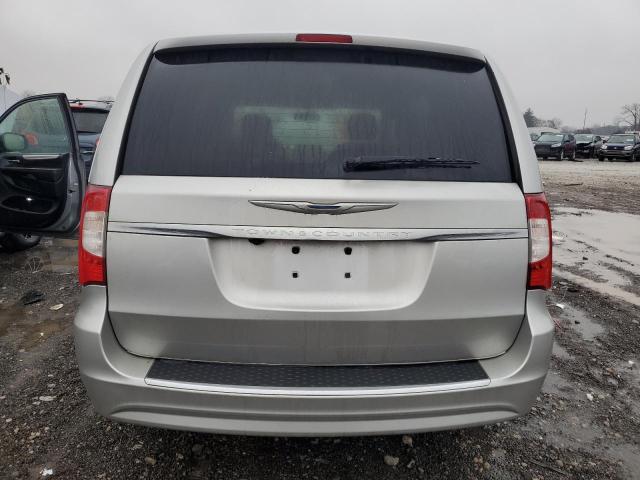 2C4RC1BG1CR252249 - 2012 CHRYSLER TOWN & COU TOURING ვერცხლისფერი ფოტო 6