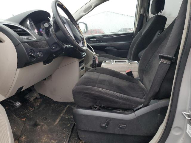 2C4RC1BG1CR252249 - 2012 CHRYSLER TOWN & COU TOURING ვერცხლისფერი ფოტო 7