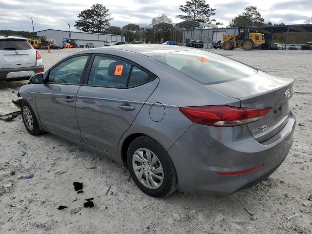 5NPD74LF8JH244309 - 2018 HYUNDAI ELANTRA SE GRAY photo 2