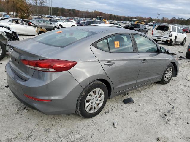 5NPD74LF8JH244309 - 2018 HYUNDAI ELANTRA SE GRAY photo 3