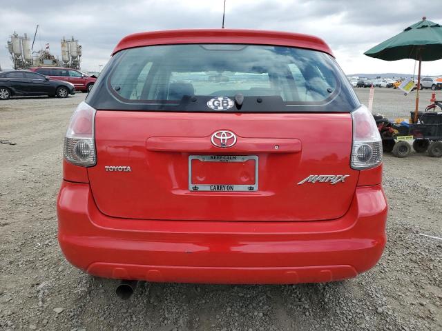 2T1KR32E88C711858 - 2008 TOYOTA COROLLA MA XR RED photo 6