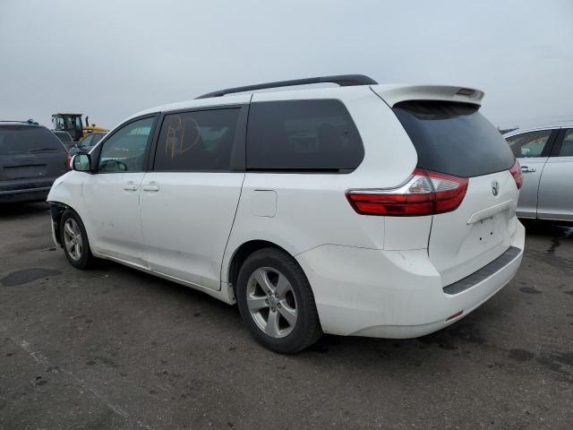 5TDKK3DC6FS642348 - 2015 TOYOTA SIENNA LE WHITE photo 2