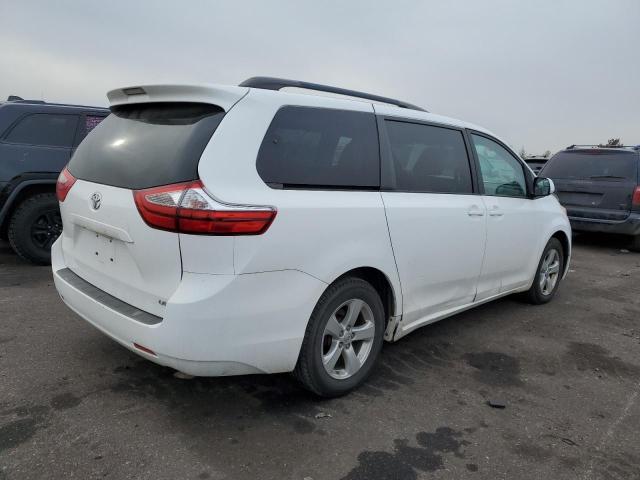 5TDKK3DC6FS642348 - 2015 TOYOTA SIENNA LE WHITE photo 3