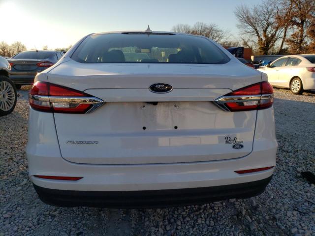 3FA6P0G76LR226546 - 2020 FORD FUSION S WHITE photo 6