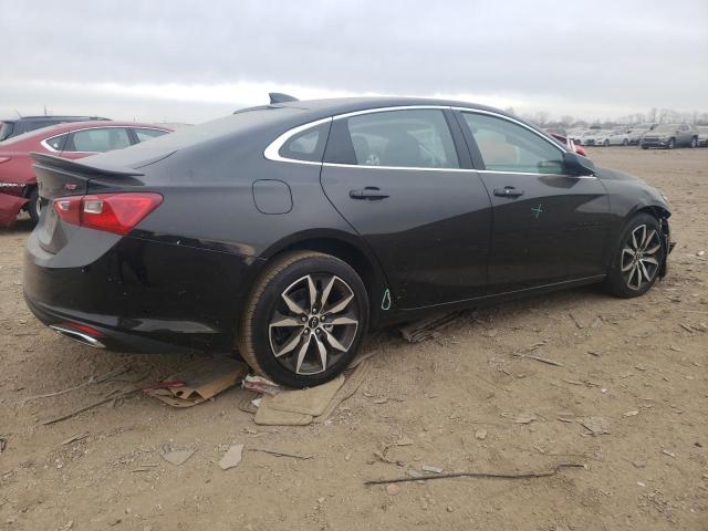 1G1ZG5ST8NF202699 - 2022 CHEVROLET MALIBU RS შავი ფოტო 3