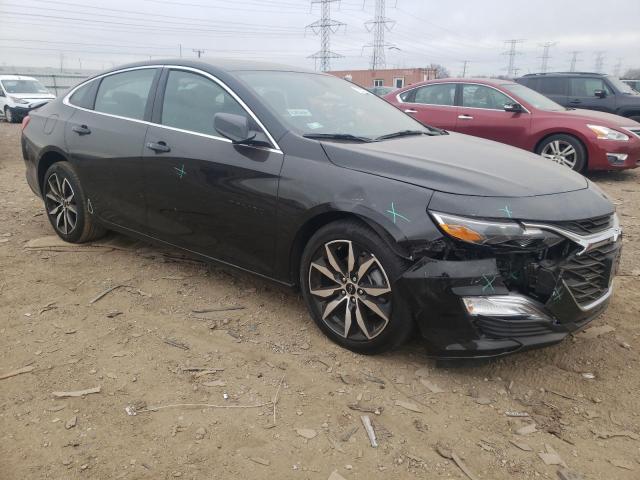 1G1ZG5ST8NF202699 - 2022 CHEVROLET MALIBU RS შავი ფოტო 4