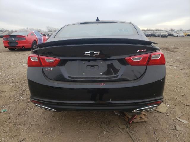 1G1ZG5ST8NF202699 - 2022 CHEVROLET MALIBU RS შავი ფოტო 6