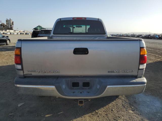 5TBBT44142S257214 - 2002 TOYOTA TUNDRA ACCESS CAB ვერცხლისფერი ფოტო 6