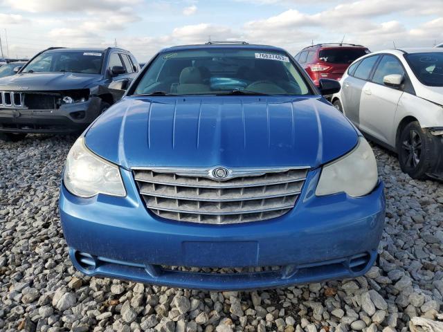 1C3LC45K48N224297 - 2008 CHRYSLER SEBRING BLUE photo 5