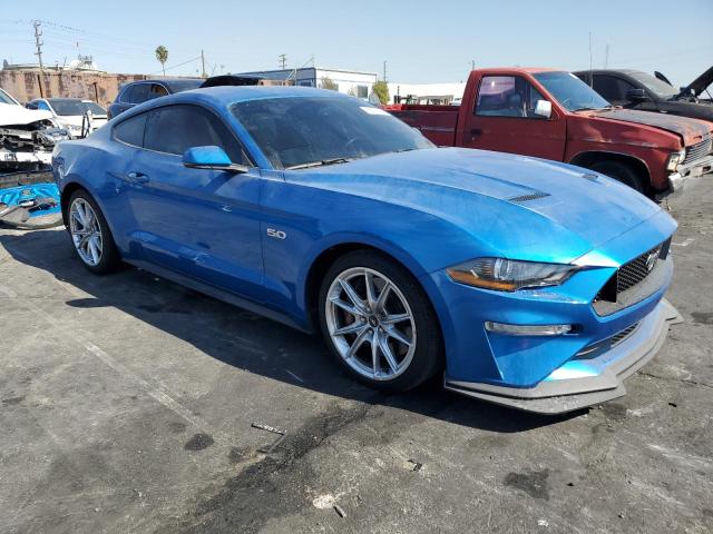 1FA6P8CFXK5148351 - 2019 FORD MUSTANG GT BLUE photo 4