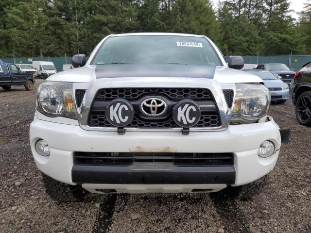 5TFUU4EN7BX009323 - 2011 TOYOTA TACOMA ACCESS CAB WHITE photo 5