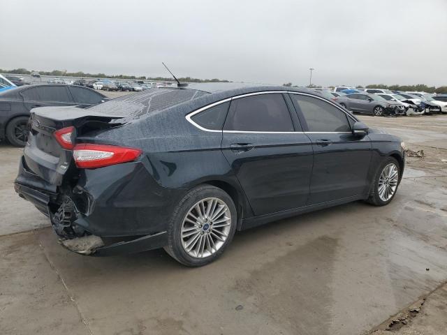 3FA6P0H98ER258952 - 2014 FORD FUSION SE BLUE photo 3